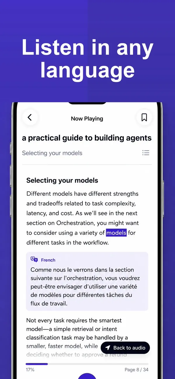 Screenshot der Read-Aloud-App 4